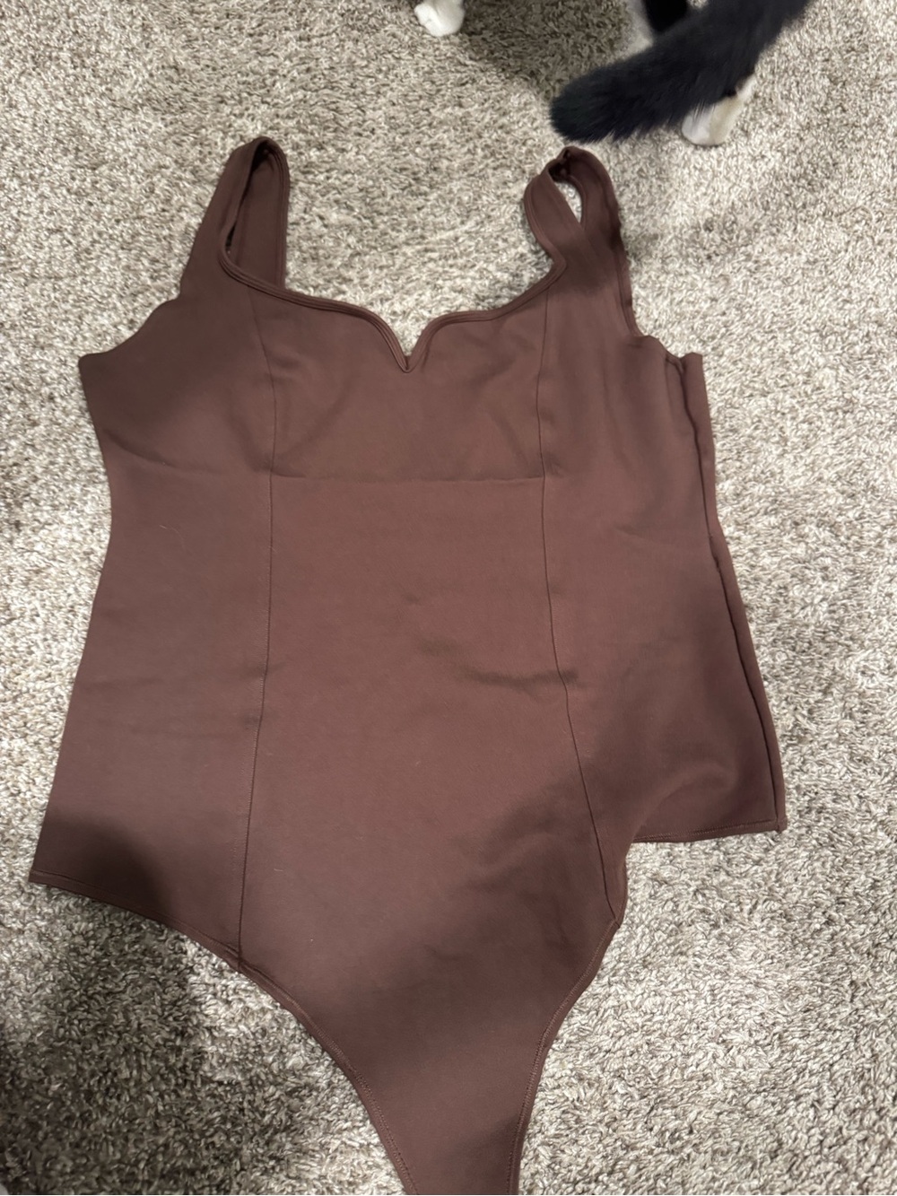 Abercrombie & Fitch Brown One-Piece Bodysuit
